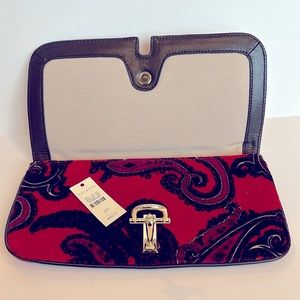 Rich and color beautiful Talbots velvet with gold hardware